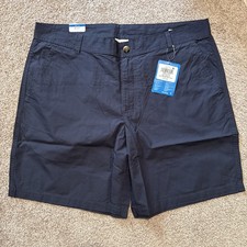Men  s Size 36 Columbia Washed Out Shorts Dark Blue 8 In Inseam