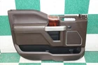 15-20 F150 Java Brown Woodgrain LF Left Front Door Trim Panel Driver OEM OE WTY