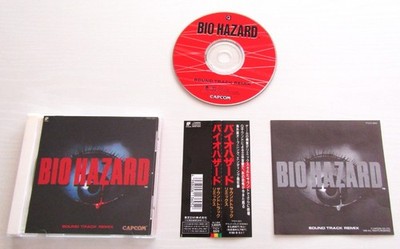 CD BIOHAZARD SOUND TRACK REMIX ALBUM Japan Resident Evil Capcom