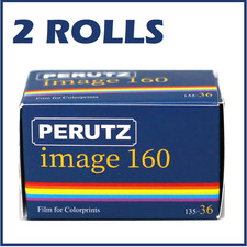 2 Rolls - PERUTZ image 160 ISO 36exp 35mm 135 Color Negative Prints Film
