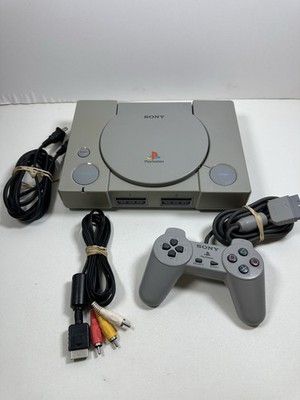 Sony PlayStation 1 PS1 Console Bundle w/ Controller SCPH-5501 Tested/Working