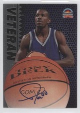 1997 Score Board Auto Basketball Signatures Silver Tony Delk Auto 0b2