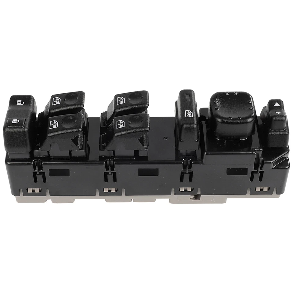 Interruptor de control de ventana principal de la puerta del conductor delantero para GMC Sierra 2003-2006 15883323 Foto 3 de 4
