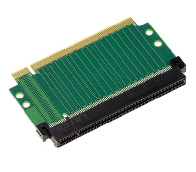 Riser Straight 50mm PCI Express Gen 4.0 PCIe x16 Erweiterungstuch