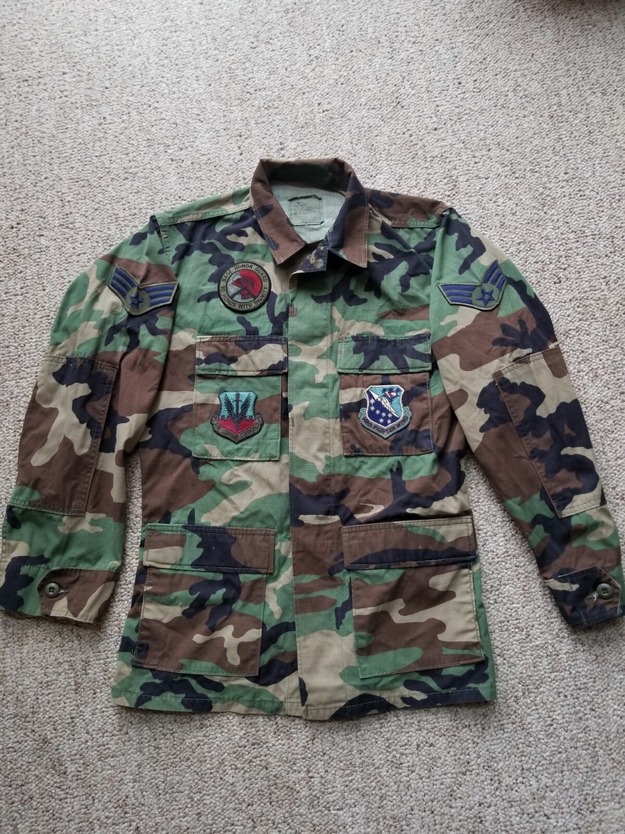 VTG U.S. M81 Woodland Camo BDU Jacket 148th Fighter Wing VTG U.S. M81 Woodland Camo BDU Jacket 148th Fighter Wing