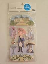 Recollections Palace Of Versailles France  Scrapbooking Stickers 