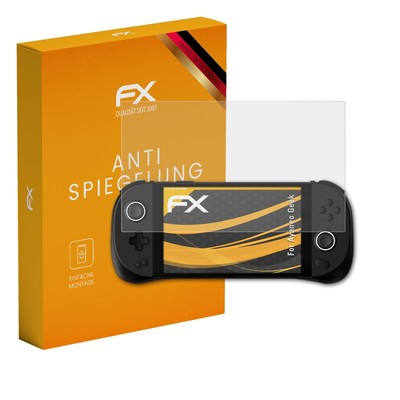 atFoliX 3x Panzerfolie für Ayaneo Geek Schutzfolie matt&stoßfest Folie