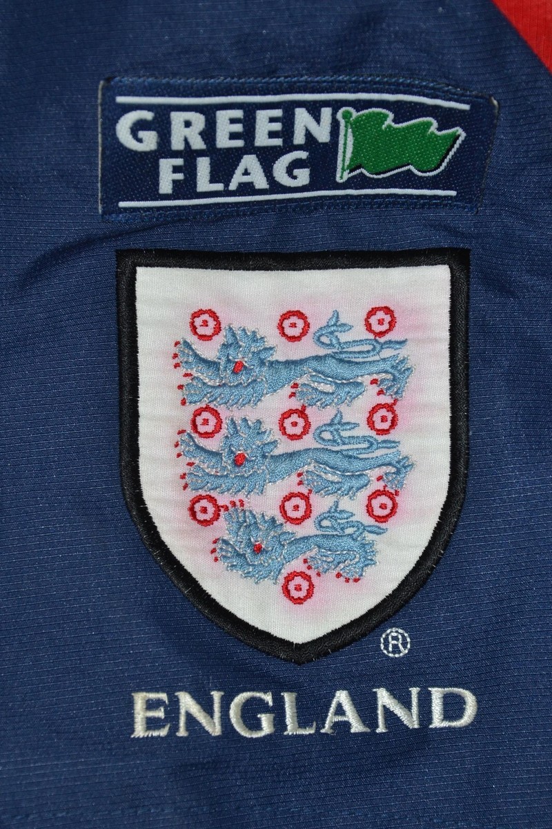 ウェア England 1999 2000 2001 ENGLAND 1999/2001 TRAINING FOOTBALL JACKET YL BOYS | eBay UK
