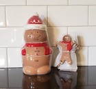 Target Bullseye’s Christmas Gingerbread Ceramic Stacking Measuring Cups & Spoons