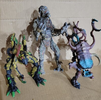 3 Todd McFarlane/SWC Toys 1995 - For Parts, Missing Pieces, Vertebreaker