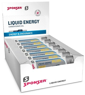 Sponser Liquid Energy Gel Plus Box 18 Tuben 70g
