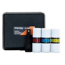 Martins Industries Impulse 1/2 Inch Impact Wrench Flip Sockets (3 pcs)