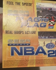 NFL 2K SEGA Dreamcast Instruction Manual Only - Very Good