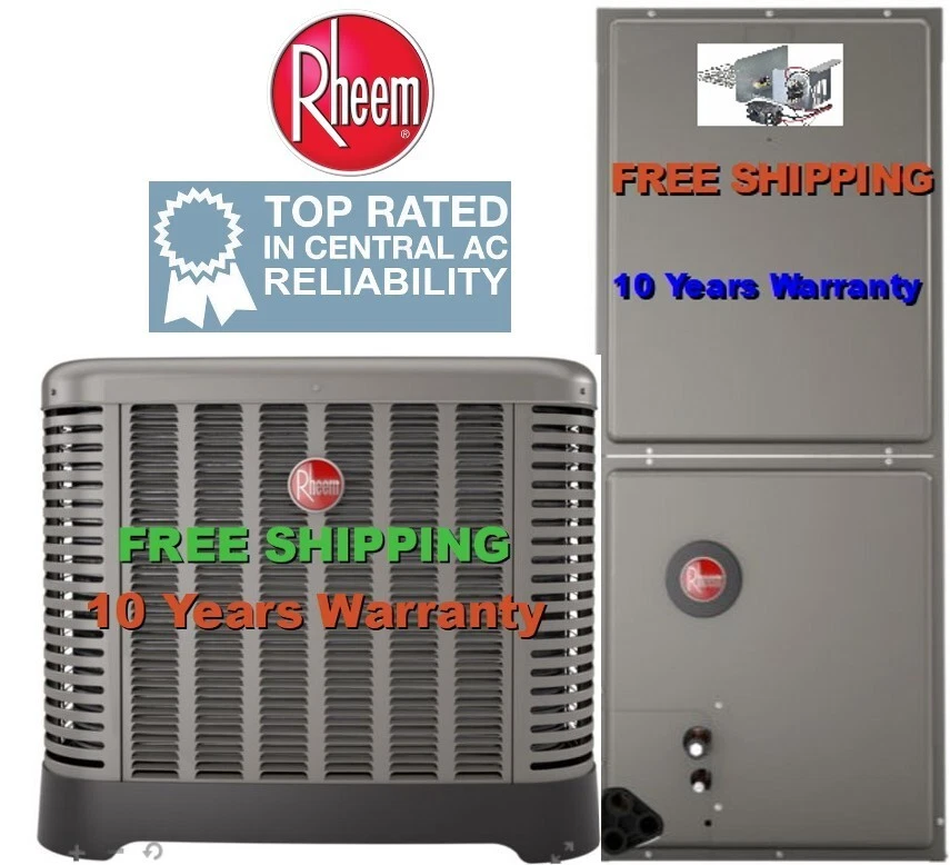 Mobile Home 4 Ton 14.3 SEER2 Rheem Endeavor Heat Pump Complete System | eBay