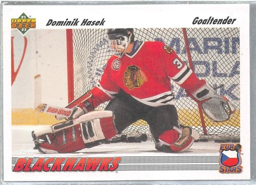 1991-92 Upper Deck Euro-Stars #E14 Dominik Hasek