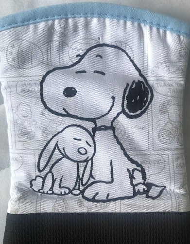 Peanuts ~ Snoopy & Bunny ~ OSTERN Silikon Ofenhandschuh ~ 13” x 7,5” ~ Neu ~ Schneller Versand - Bild 2 von 4
