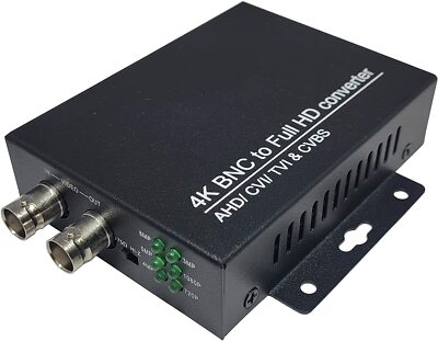 101AV 4K BNC to HDMI Video Converter Adapter for Monitors & DVRs Home Security