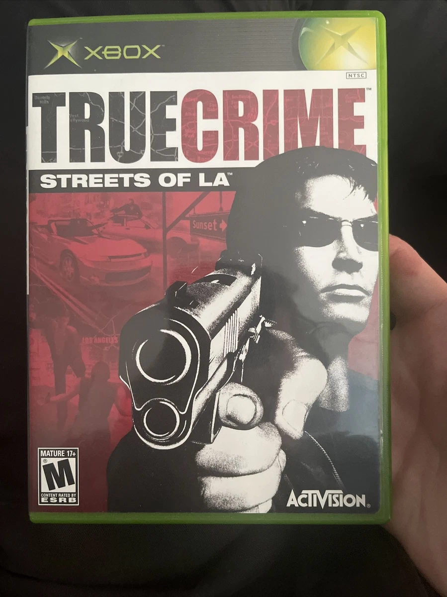 True Crime Streets of L.A. Microsoft Original Xbox Complete Free