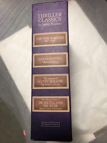 Thriller Classics For Young Readers (Boxed Set) The Time Machine & F - VERY GOOD - Picture 6 of 6