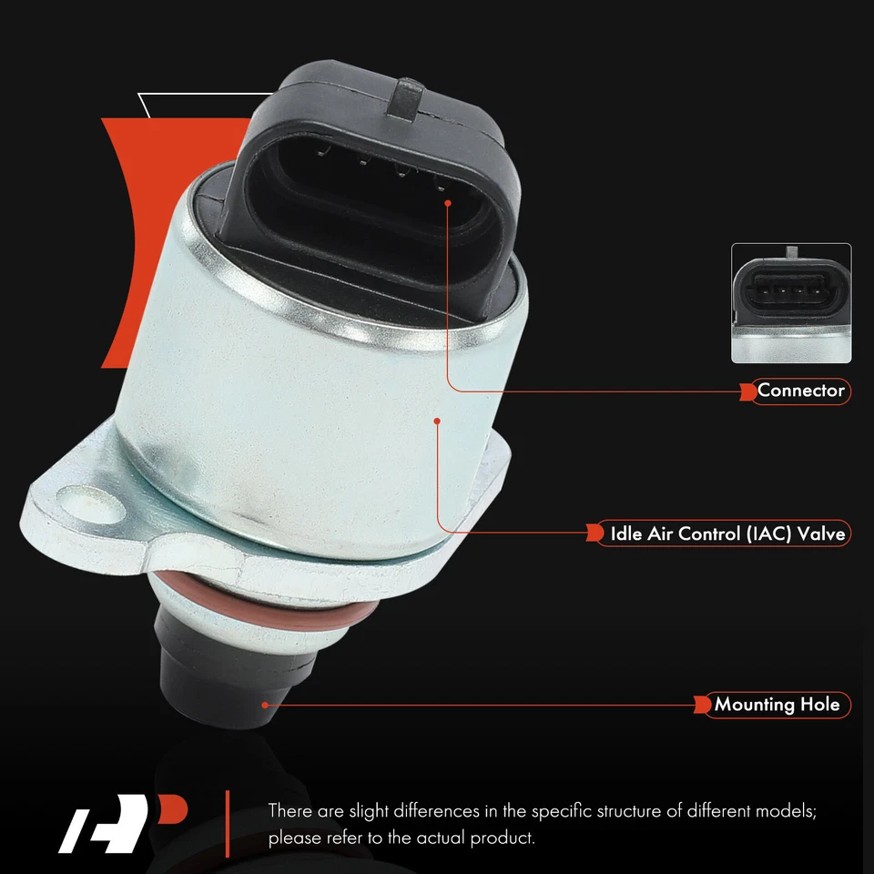 Válvula de control de aire de ralentí para Saturn L100 LW300 2001-2002 LS1 LS2 LW1 LW2 2000 Foto 3 de 4