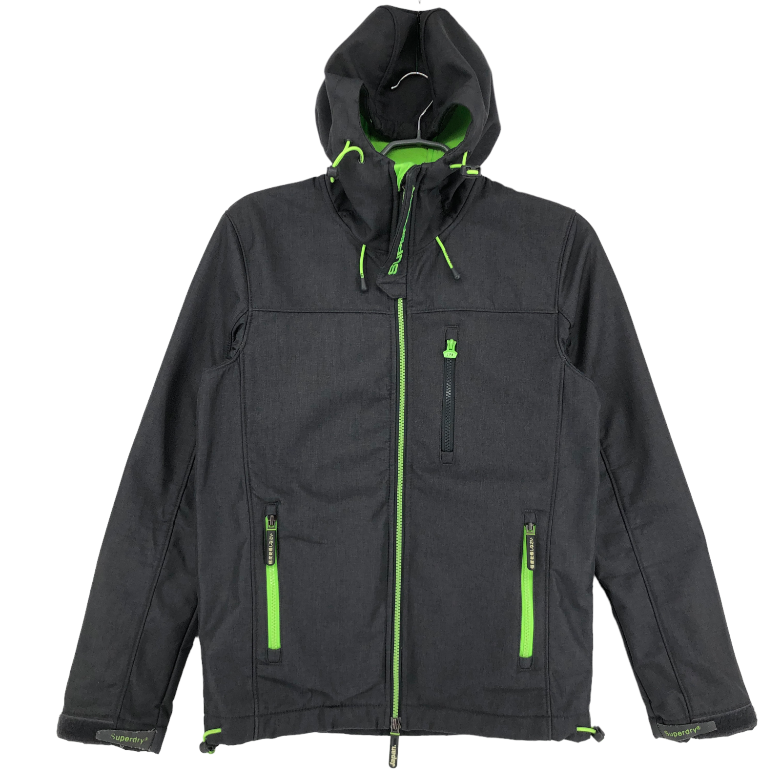 SUPERDRY Herren Wind Trekker Japan Kapuzenjacke Mantel Größe S