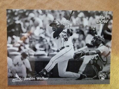 Jordan Walker 2023 Topps Black & White Rookie Baseball Card #79 | eBay