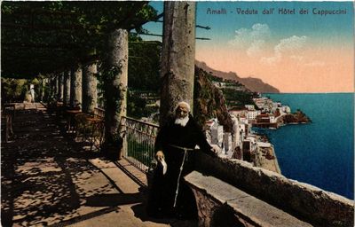 CPA AK AMALFI Veduta dall'Hotel dei Cappucini ITALY (507870)
