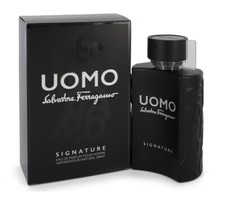 Salvatore Ferragamo Uomo Signature Men 3.4 oz 100 ml Eau De Parfum Spray Nib