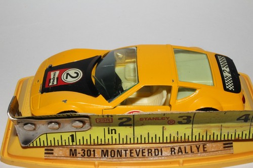 Pilen Toys, 1970's Monteverdi Rallye, 1/43 Scale Made in Spain, Nice Original - Picture 7 of 7
