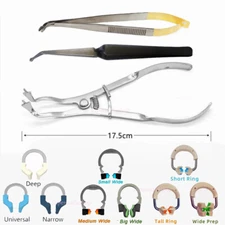 Dental Matrix Bands Ring Sectional Matrice Clamp Fit Garrison Palodent V3 System