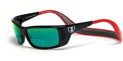 Hoven Meal Ticket CliC Magnetisch Polarisiert Sonnenbrille Schwarz Red / Grün +