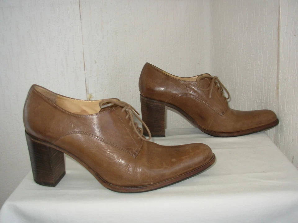 FREE LANCE Pumps Richelieus Alle Leder P.39 Frau - Bild 2 von 4
