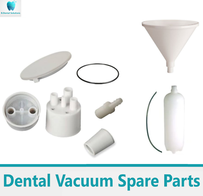 #ad Dental TYPE B VACUUM CANISTER 1 7 8quot; or 2 1 8quot; Vacuum Canister Spare Parts $23.95