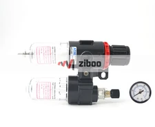 AFC-2000 1/4" Air Source Treatment Filter Pressure Regulator Lubricator Combo✦Kd