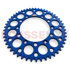 YAMAHA YZ125 YZ250 RENTHAL 50 TEETH ALLOY BLUE REAR SPROCKET 1999-2025
