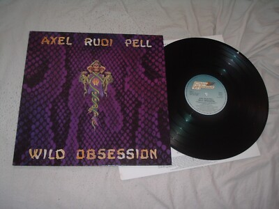 AXEL RUDI PELL Wild Obsession '89 ORIG GERMAN 1st pr BONFIRE RUNNING WILD