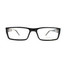 MP2002 BK Eyeglasses Frames Black Square Full Rim 53-17-140