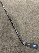 PATRIK LAINE Winnipeg Jets SIGNED Autographed Hockey Stick W/ COA Global Series