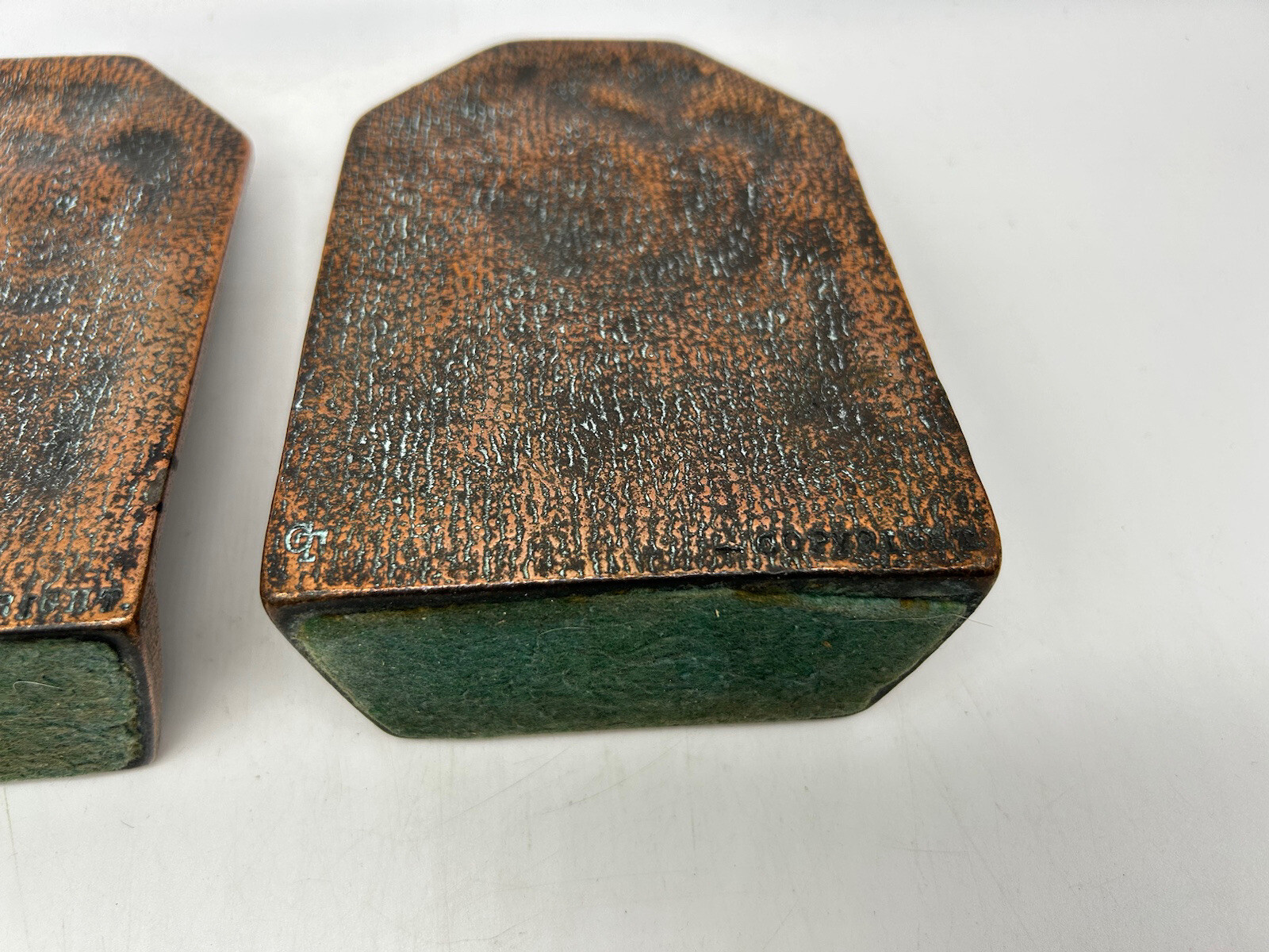 Appeal to the Great Spirit Bookends, CT, ca. 1925, after Cyrus E