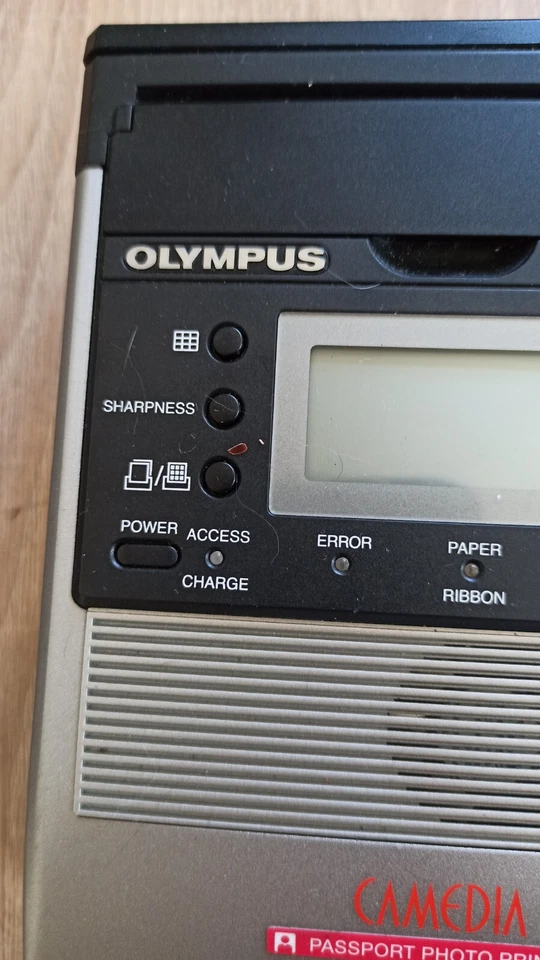 Vintage Olympus Camedia P-200P Digital Color Printer - Image 3 of 4