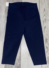 Lands End Leggings size XS 4-5 - Navy Blue - NEW
