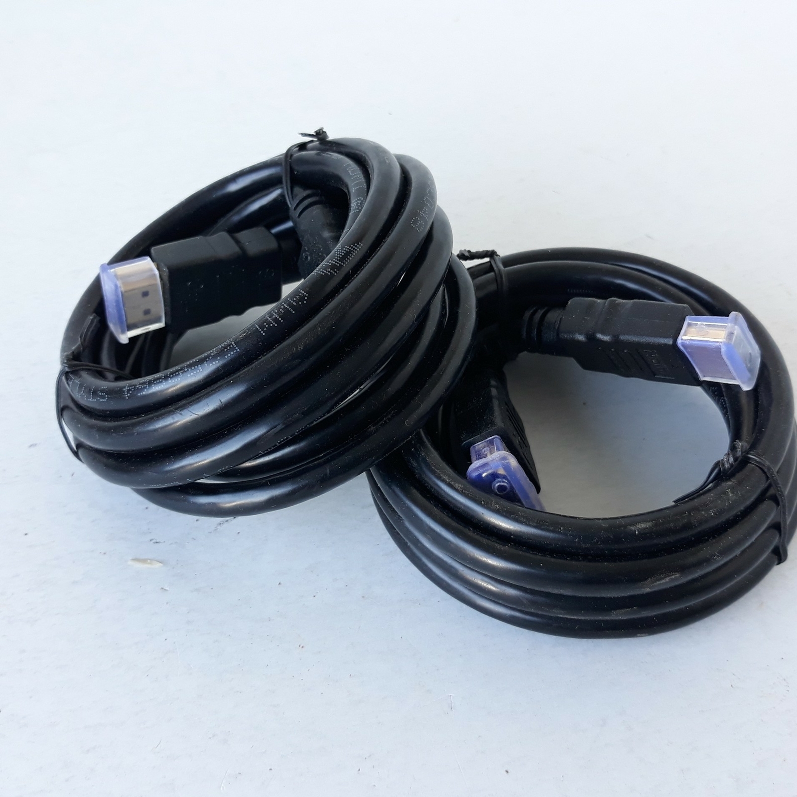 HDMI Cable 2-Pieces Male To Male Black-image