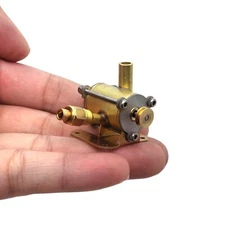 High Speed Turbine Model AT - 50k+ RPM, Metal Construction, 4mm Inlet, 6mm Out