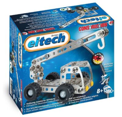 Eitech Metallbaukasten Construction Kräne 120 tlg. | Konstruktionsspielzeug