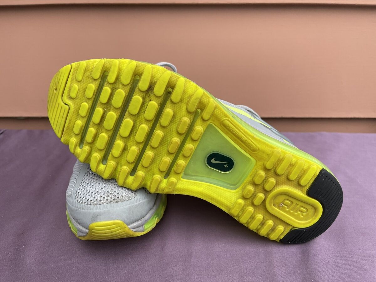 RARE EUC Nike Air Max + 2013 Women US 7.5 Gray Neon Running RARE EUC Nike Air Max + 2013 Women US 7.5 Gray Neon Running