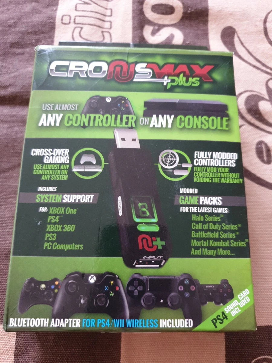 CronusMAX Plus for PS3 PS4 Xbox One x 360 USB Add on pack