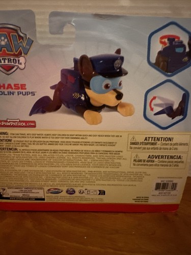 NUOVO Swimways Nickelodeon Paw Patrol Chase Paddlin' cucciolo carica - Foto 3 di 4