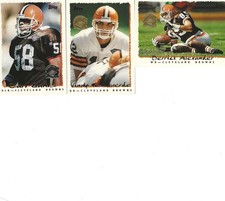 Cleveland Browns - 1995 Topps Cards with Jaguars Logo
