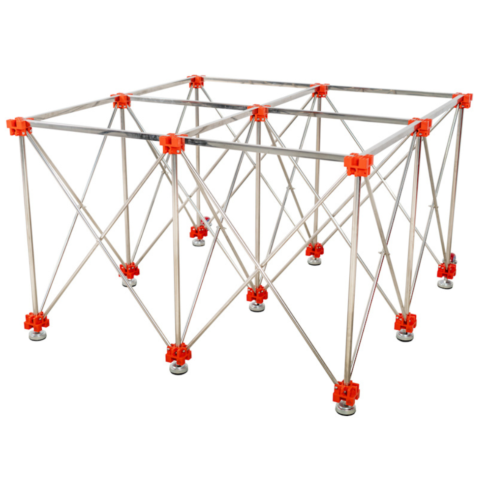 Rubi Retractable Work Table / Bench - 120 x 120cm