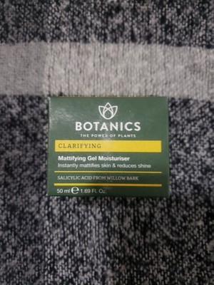 Botanics Clarifying Mattifying Gel Moisturizer 1.69 fl oz Salicylic Willow Bark